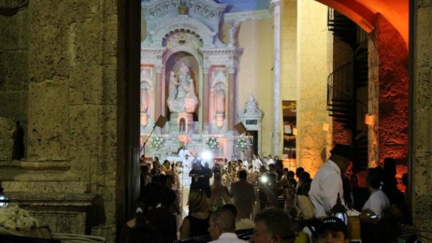 Cartagena Cathedral Wedding